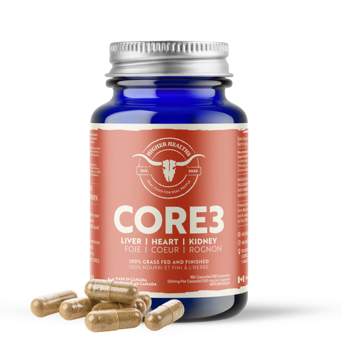 Higher Healths - CORE3 - Powerhouse Formula