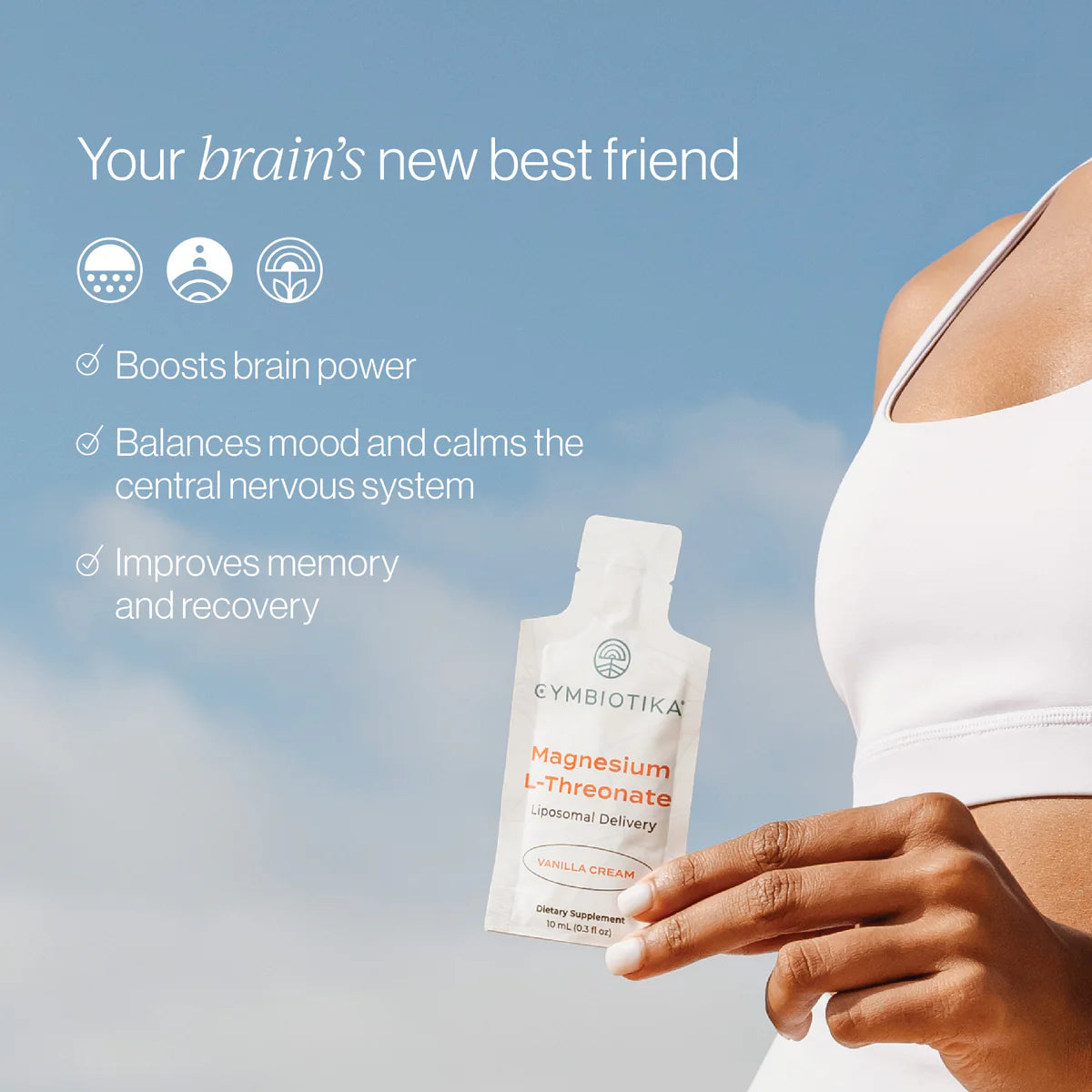 Cymbiotika - One Packet - Liposomal Magnesium L-Theronate