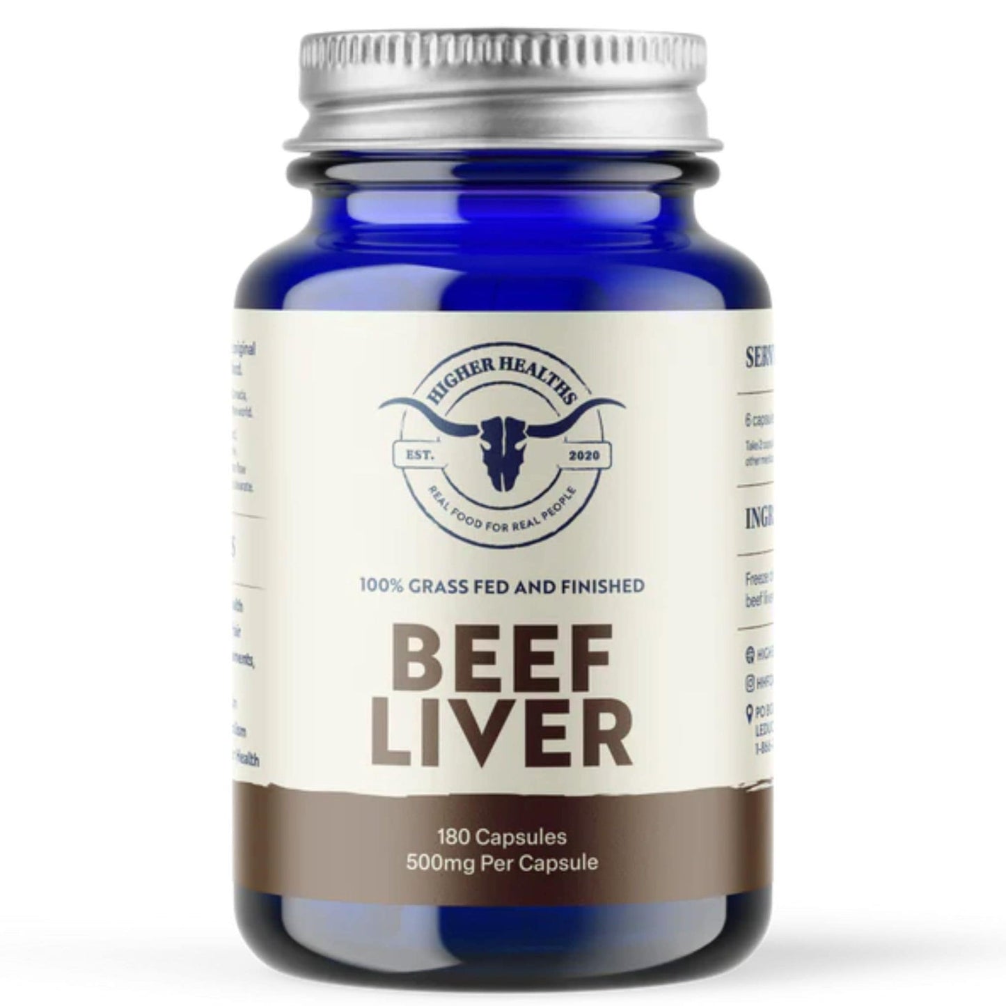 Beef Liver - Nature's Multivitamin by Higher Healths Canada